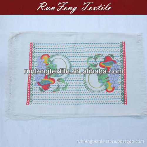 printing velour towel set
